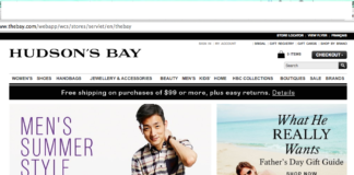 Most of Hudson’s Bay’s merchandise will be available online by the end of this year
