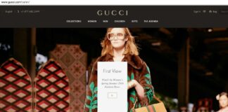 Gucci Unveils New Canadian Website