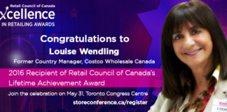 Louise Wendling Honoured with RCC Lifetime Achievement Award