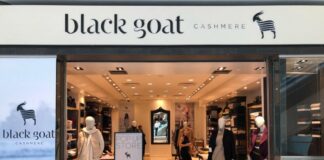 Black Goat Cashmere Opens 1st Shopping Centre Retail Space