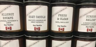 Calgary-Based C&C Candle Co. Inc. Seeing Success