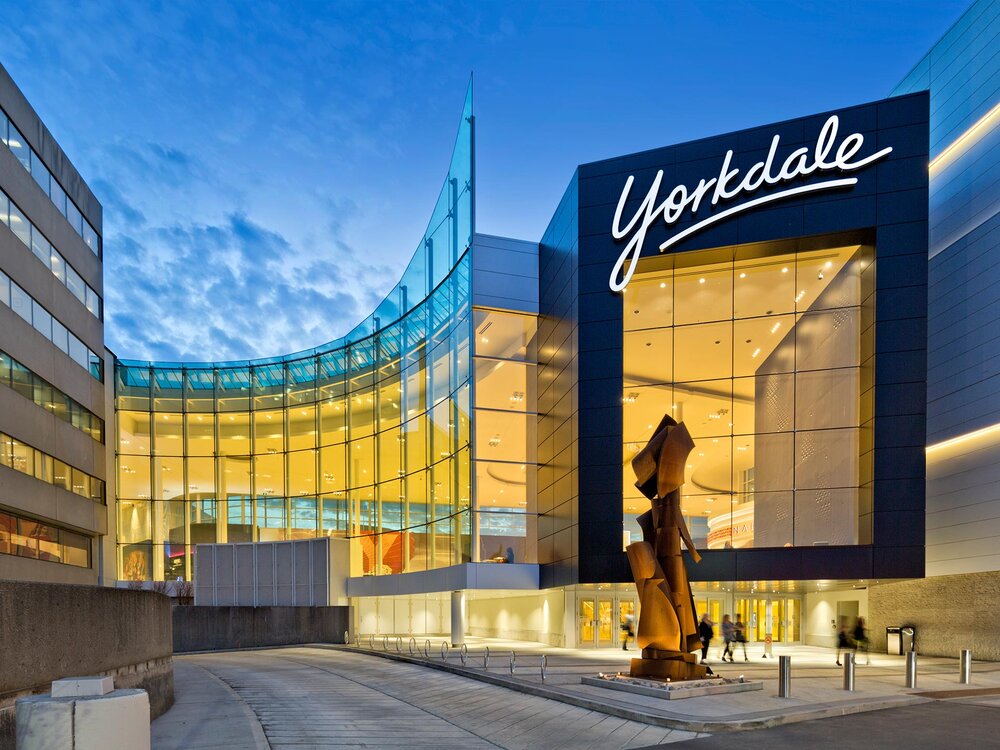 EXTERIOR OF YORKDALE SHOPPING CENTRE